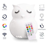 LumiPets Night Lamp Companion: Owl