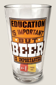 Education Beer - Party in a Pint Glass