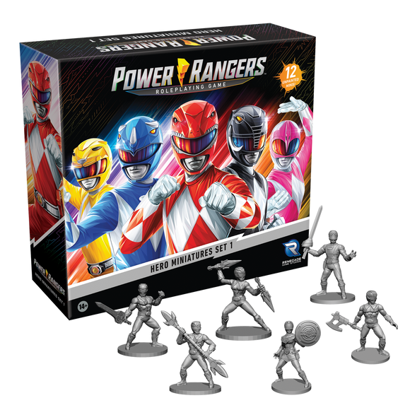 Power Rangers RPG: Hero Miniatures - Set 1
