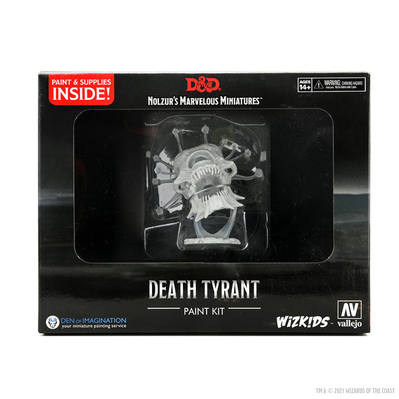 D&D: Nolzur's Marvelous Miniatures - Death Tyrant (Paint Night Kit)