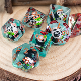 Panda in Bamboo RPG Dice Set