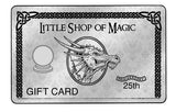 Little Shop of Magic 25th Anniversary Platinum Gift Card
