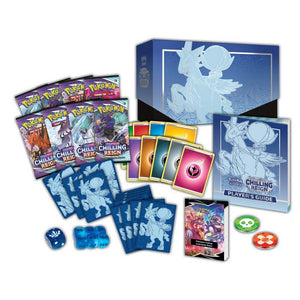 Pokemon: Sword & Shield - Chilling Reign Elite Trainer Box - Ice Rider Calyrex VMAX