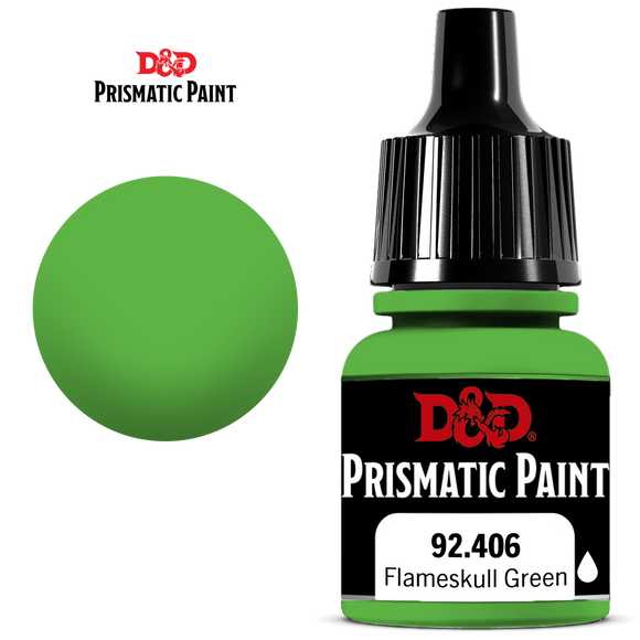 D&D Prismatic Paint: Frameworks - Flameskull Green