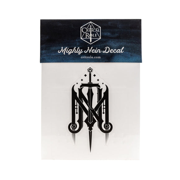 Critical Role: Mighty Nein Crest Decal