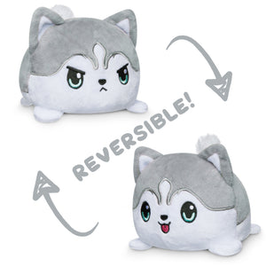 TeeTurtle Reversible Husky: Gray (Mini)