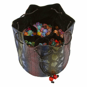 Pouch of the Endless Hoard Dice Bag - Rainbow