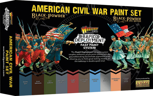 Black Powder: Epic Battles - American Civil War - Rapid Deployment Paint Set