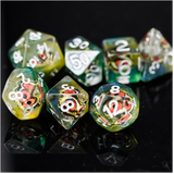 Reptilian Eye RPG Dice Set
