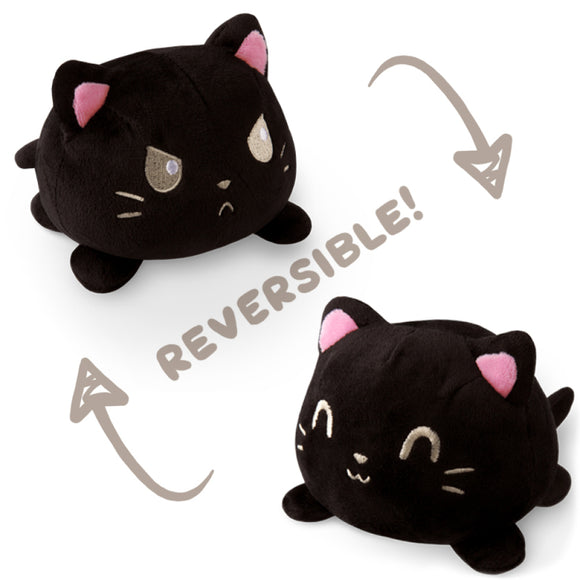 TeeTurtle Reversible Cat: Black (Mini)