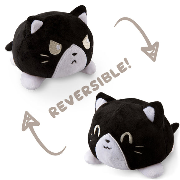 TeeTurtle Reversible Cat: Tuxedo (Mini)