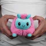 TeeTurtle Reversible Llama: Aqua/Pink (Mini)