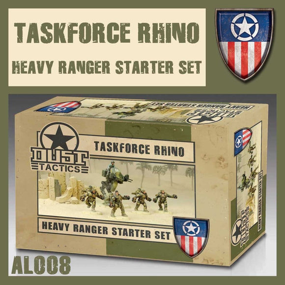 DUST 1947: Taskforce Rhino Heavy Ranger Starter Set