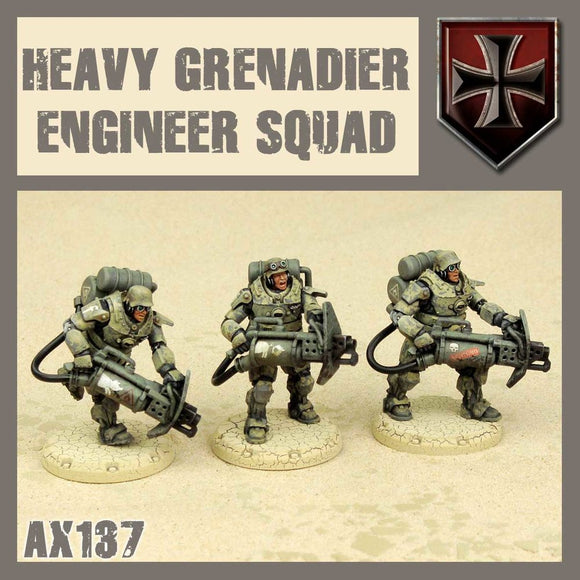 DUST 1947: Heavy Grenadier Engineer Squad
