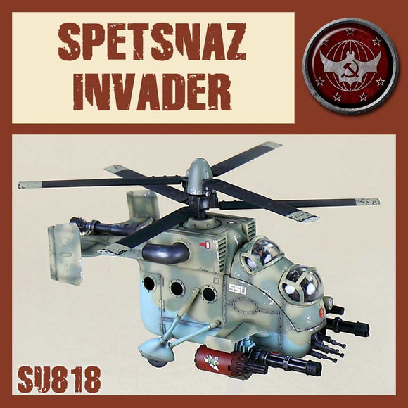 DUST 1947: SSU Spetsnaz Assault Helicopter - Invader