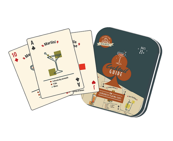 Cocktail Guide Playing Cards