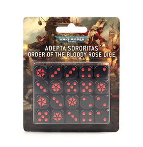 Warhammer 40K: Adepta Sororitas - Order of The Bloody Rose Dice Set