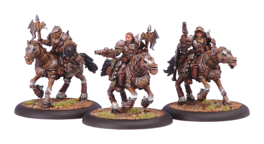 Warmachine: Mercenaries Steelhead Heavy Cavalry