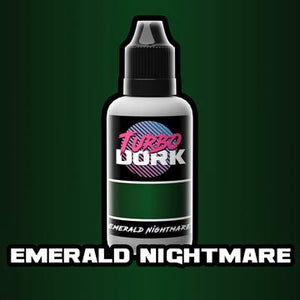 Turbo Dork: Metallic Acrylic Paint - Emerald Nightmare