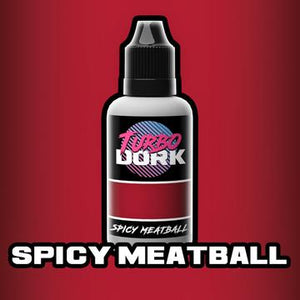 Turbo Dork: Metallic Acrylic Paint - Spicy Meatball