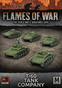 Flames of War: Soviet T-60 Tank Company (Mid War)