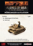 Flames of War: German Möbelwagen AA Tank Platoon (Late War)