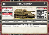 Flames of War: German Ferdinand Tank-Hunter Platoon