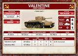 Flames of War: Soviet Valentine Tank Company (Mid War)