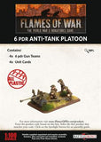 Flames of War: British 6 pdr Anti-tank Platoon (Late War)