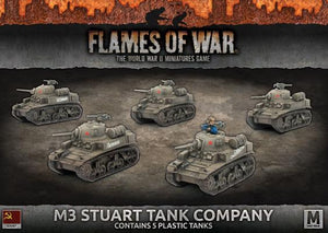 Flames of War: Soviet M3 Stuart Tank Company (Mid War)