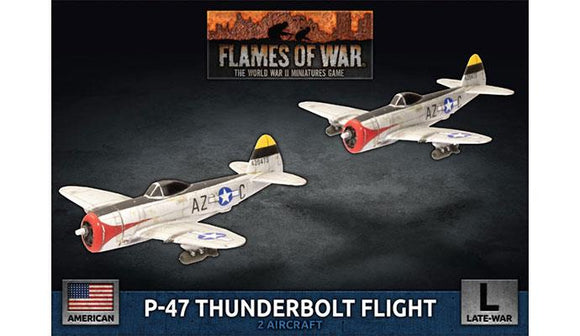 Flames of War: American P-47 Thunderbolt Fighter Flight (Late War)