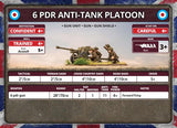 Flames of War: British 6 pdr Anti-tank Platoon (Late War)