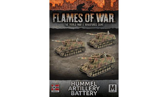 Flames of War: German Hummel Artillery Battery