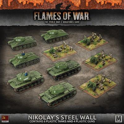 Flames of War: Soviet 'Nikolay's Steel Wall' Army Deal (Mid War)