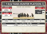 Flames of War: German 7.5cm Tank-Hunter Platoon