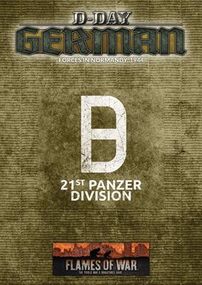 Flames of War: D-Day - German 21st Panzer Division