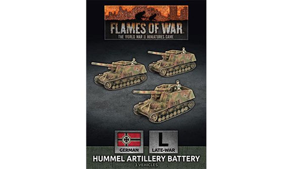 Flames of War: German Hummel Artillery Battery (Late War)