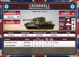 Flames of War: British Cromwell Armoured Troop (Late War)