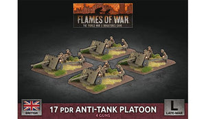 Flames of War: British 17 pdr Anti-tank Platoon (Late War)