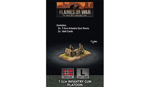 Flames of War: German 7.5cm Infantry Gun Platoon (Late War)