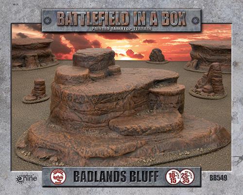 Battlefield in a Box: Badlands Bluff - Mars