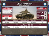 Flames of War: British Crusader AA Troop (Late War)