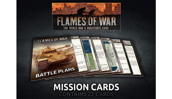 Flames of War: Mission Cards (2019)