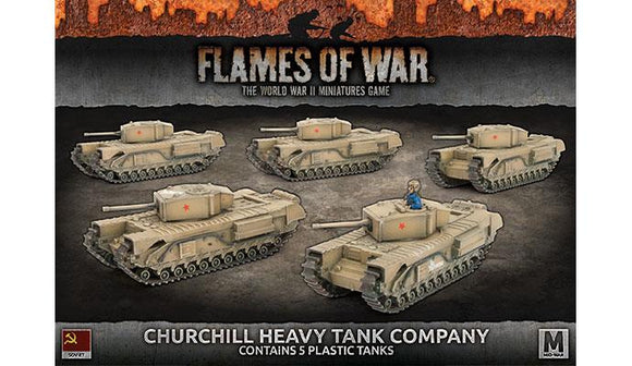 Flames of War: Soviet Churchill Guards Heavy Tank Company (Mid War)