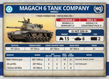 Team Yankee: Magach 6 Tank Platoon