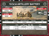 Flames of War: German 10.5cm Artillery Battery