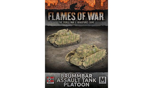 Flames of War: German Brummbar Assault Tank Platoon