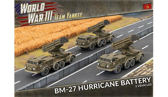 Team Yankee: BM-27 Hurricane Rocket Launcher Battery