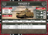 Flames of War: Fortress Europe - German Unit Cards