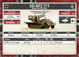 Flames of War: German SD KFZ 7/1 Quad AA Platoon